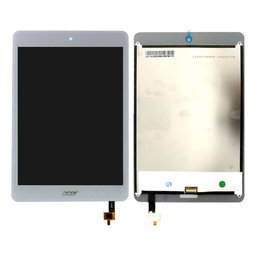 Acer Iconia Tab A1 - 830 7, 9 - LCD Kijelző + Érintőüveg (White) TFT