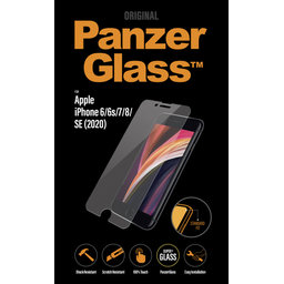 PanzerGlass - Edzett Üveg Standard Fit - iPhone SE 2020, 8, 7, 6s, 6, átlátszó