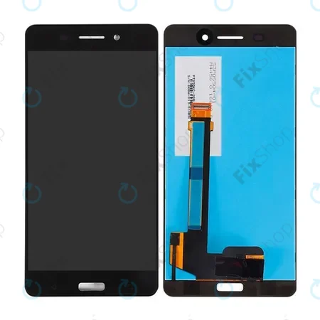 Nokia 6 - LCD Kijelző + Érintőüveg TFT