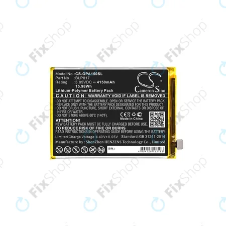 Oppo A15 CPH2185 - Akkumulátor BLP817 4150mAh HQ