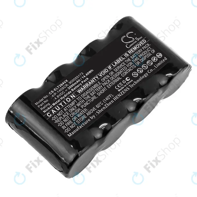 Electrolux Spirit Wet and Dry, ZB264x - Akkumulátor 4/P-140SCR, 900055173 Ni-MH 4.8V 3000mAh HQ