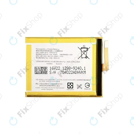 Sony Xperia XA F3111, E5 F3311 - Akkumulátor LIS1618ERPC 2300mAh