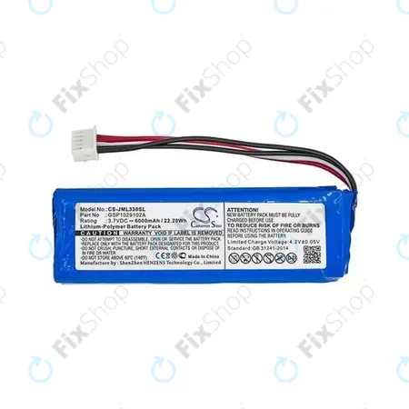 JBL Charge 3 - Akkumulátor Li-Pol 6000mAh HQ