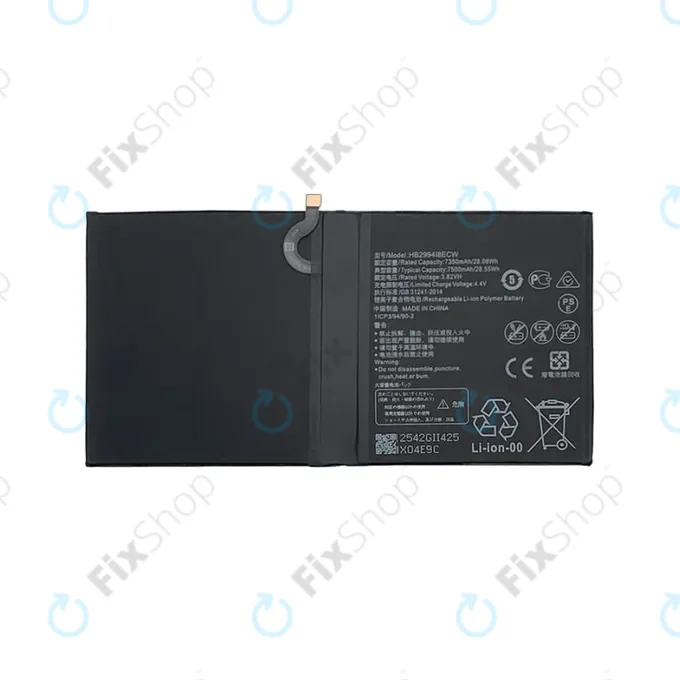 Huawei MediaPad M5 10.8, M5 Lite 10.1 - Akkumulátor HB2994I8ECW 7500mAh - Genuine Service Pack