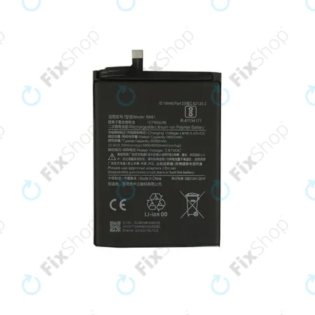 Xiaomi Poco X3, X3 NFC, X3 Pro - Akkumulátor BN57, BN61 5160mAh