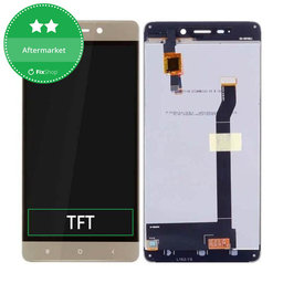 Xiaomi Redmi 4 - LCD Kijelző + Érintőüveg (Gold) TFT