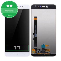 Xiaomi Redmi Note 5A - LCD Kijelző + Érintőüveg (White) TFT