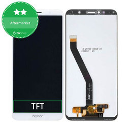 Huawei Honor 7A - LCD Kijelző + Érintőüveg (White) TFT