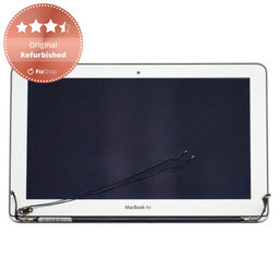 Apple MacBook Air 11" A1465 (Mid 2013 - Early 2015) - LCD Kijelző + Előlapi Üveg + Fedőlap Original Refurbished