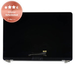 Apple MacBook 12" A1534 (Early 2016 - Mid 2017) - LCD Kijelző + Előlapi Üveg + Fedőlap (Gold) Original Refurbished