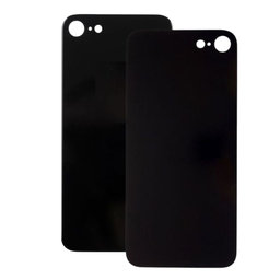 Apple iPhone SE (2nd Gen 2020) - Hátsó Ház Üveg (Black)