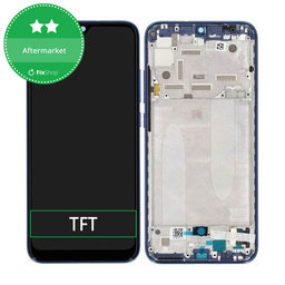 Xiaomi Mi A3 - LCD Kijelző + Érintőüveg + Keret (Not just Blue) TFT