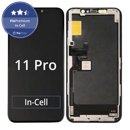 Apple iPhone 11 Pro - LCD Kijelző + Érintőüveg + Keret In-Cell FixPremium