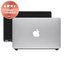 Apple MacBook Pro 13" A2251 (2020) - LCD Kijelző + Előlapi Üveg + Fedőlap (Silver) Original Refurbished