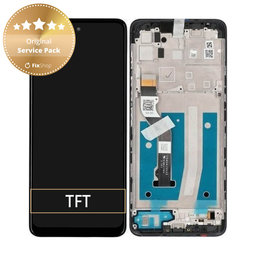 Motorola Moto G60s XT2133 - LCD Kijelző + Érintőüveg + Keret - 5D68C19075 Genuine Service Pack