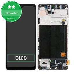 Samsung Galaxy A51 A515F - LCD Kijelző + Érintőüveg + Keret (Small Size Panel) OLED