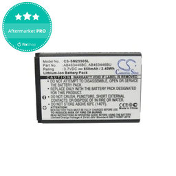 Samsung C3300 - Akkumulátor AB463446BC, AB463446BU 650mAh HQ