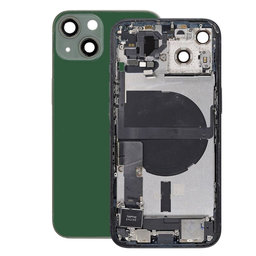 Apple iPhone 13 - Hátsó ház apró alkatrészekkel (Green)