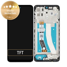 Motorola Moto G32 XT2235 - LCD Kijelző + Érintőüveg + Keret (Mineral Grey) - 5D68C21151 Genuine Service Pack