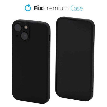 FixPremium - Szilikon Tok - iPhone 13 mini, fekete