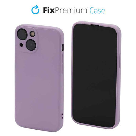 FixPremium - Szilikon Tok - iPhone 13 mini, lila