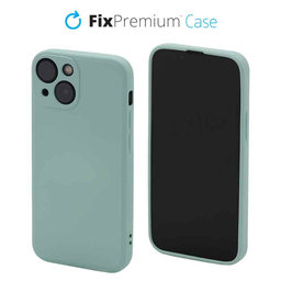 FixPremium - Szilikon Tok - iPhone 13 mini, light cyan