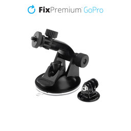 FixPremium - GoPro tartó tapadókoronggal, fekete
