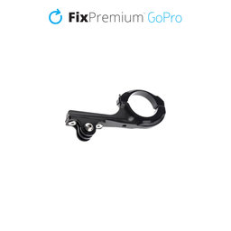 FixPremium - Kerékpár-/Motorkerékpár-tartó GoPro-hoz, fekete