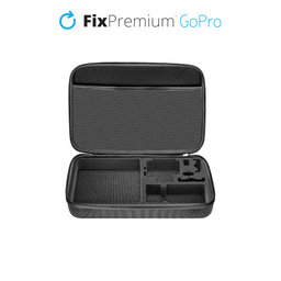 FixPremium - Védőtok GoPro-hoz és tartozékokhoz (L méret), fekete