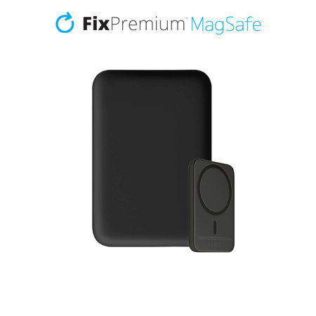 FixPremium - MagSafe PowerBank 5000 mAh, fekete