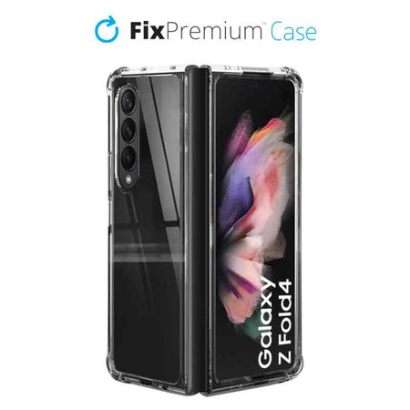 FixPremium - Szilikon tok Samsung Galaxy Z Fold 4 készülékhez, átlátszó