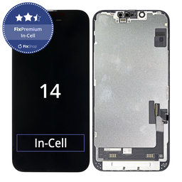 Apple iPhone 14 - LCD Kijelző + Érintőüveg + Keret In-Cell FixPremium