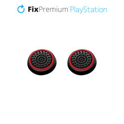 FixPremium - PS4/PS5 Controller Grip Caps - 2 db-os készlet, piros
