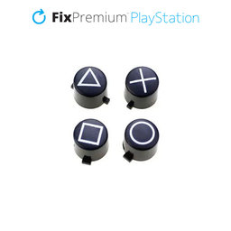 FixPremium - Retro Gombok - PS5 DualSense, fehér
