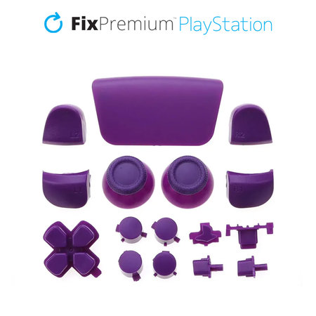 FixPremium - Dekoratív elemek - PS5 DualSense, lila