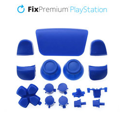 FixPremium - Dekoratív elemek - PS5 DualSense, kék