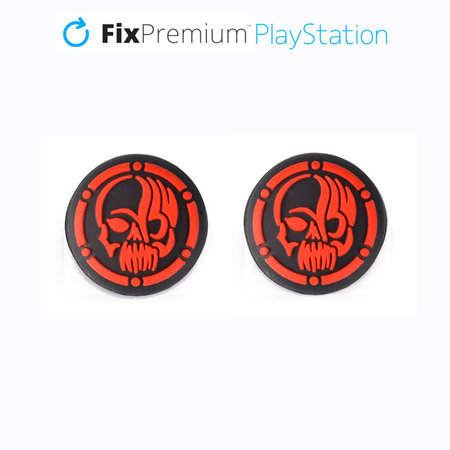 FixPremium - PS4/PS5 Skull Controller Grip Caps - 2 db-os készlet