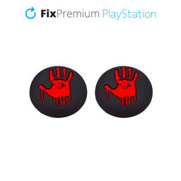 FixPremium - PS4/PS5 Bloody Hands Controller Grip Caps - 2 db-os készlet