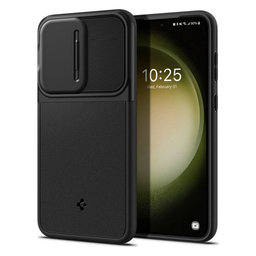 Spigen - Tok Optik Armor - Samsung Galaxy S23, fekete