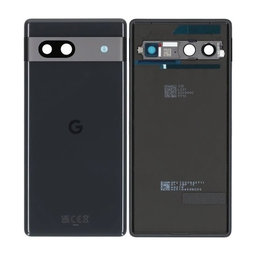 Google Pixel 7a - Akkumulátor Fedőlap (Charcoal) - G949-00387-00 Genuine Service Pack