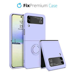 FixPremium - Puzdro Ring - Samsung Galaxy Z Flip 4, lila