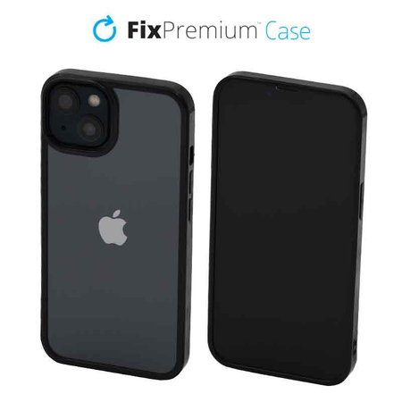 FixPremium - Tok Invisible - iPhone 13 és 14, fekete