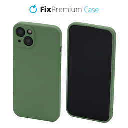 FixPremium - Tok Rubber - iPhone 13 és 14, zöld