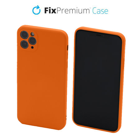 FixPremium - Tok Rubber - iPhone 11 Pro Max, narancs