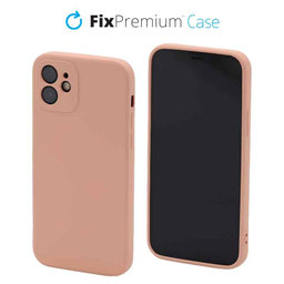 FixPremium - Tok Rubber - iPhone 12 és 12 Pro, narancs