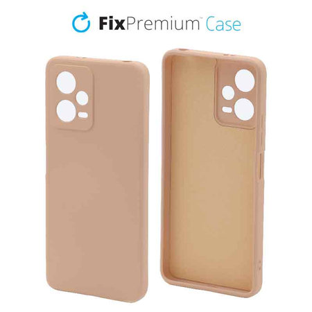 FixPremium - Tok Rubber - Xiaomi Redmi Note 12 5G, narancs