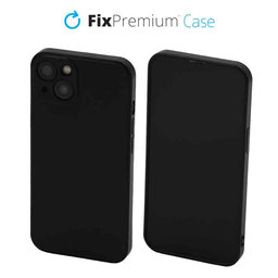 FixPremium - Tok Rubber - iPhone 13 és 14, fekete