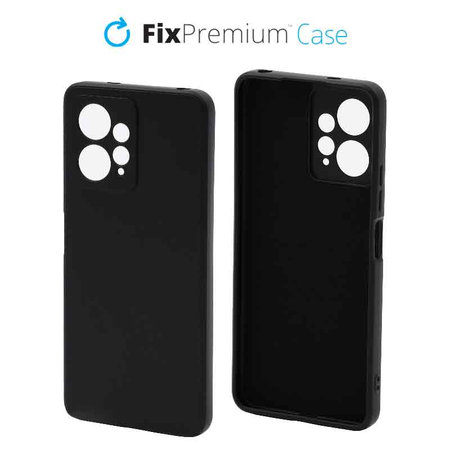 FixPremium - Tok Rubber - Xiaomi Redmi Note 12, fekete