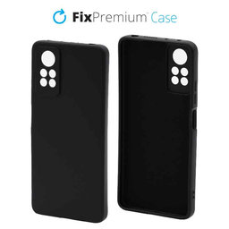 FixPremium - Tok Rubber - Xiaomi Redmi Note 12 Pro, fekete