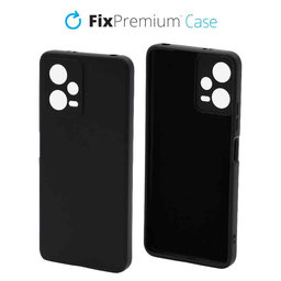 FixPremium - Tok Rubber - Xiaomi Redmi Note 12 5G, fekete